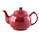 Price & Kensington Teapot | Stoneware, Red, 10 Cup