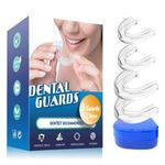 Mouth Guard for Grinding Teeth at Night, 4 Pcs Night Guards for Teeth Grinding, Reusable Teeth Grinding Mouth Guard, Mouthguards for Grinding of Teeth, Night Mouth Guards for Teeth Grinding