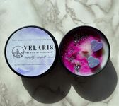 Velaris Candle | ACOTAR | Vegan Wood Wick Handmade Candle | Bookish Candle | Book Lover Gifts (4oz candle)