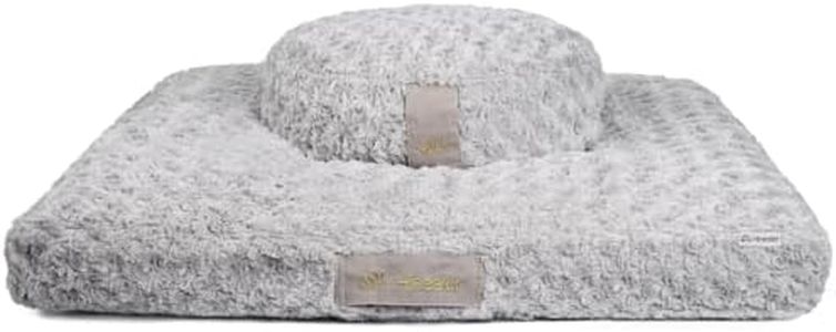 Hihealer Meditation Cushion Set – Large Rose Velvet Zafu & Zabuton Floor Pillow Traditional Tibetan Yoga Bolster for Adults Buckwheat Filled for Comfort Support