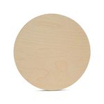 12" Inch Wooden Circles 1/4" Inch Thick, Package of 3, Unfinished Baltic Birch Wood, by Woodpeckers