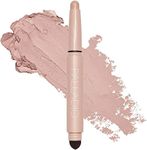 Palladio Waterproof Eyeshadow Stick with Blending Sponge, Long Lasting & Effortless Application, Smudge Free & Crease Proof Formula, Matte & Shimmer Shades, Buildable Eye Shadow (Matte Rose)