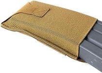 Blue Force Gear Low-Rise Single Belt Mag Pouch - Coyote Brown - Ten-Speed Elastic Front Belt Pouch MOLLE Panel - Military-Grade