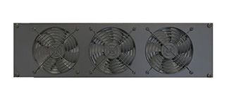 Coolerguys 3U Triple 120mm Fan Rackmount Cooling Kit with High Speed Fans