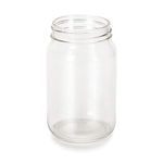 Darice H Glass Clr Mason Jar, 5.5"