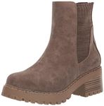 Blowfish Malibu Women's Levorah Fashion Boot, Taupe Propector/Tech Knit, 8.5