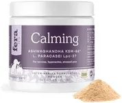 Fera Pet Organics Calming Supplement for Dogs & Cats - Vet Created - GABA & Ashwagandha Supplements Help Cat & Dog Stress or Hyperactivity -60 Scoops