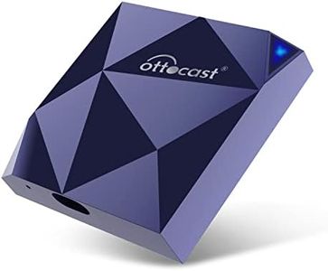 OTTOCAST A2Air Wireless Android Auto Adapter - 10s Auto-Connect Fast Speed,2025 Upgrad Android Auto Wireless Adapter for Cars with Factory Wired Android Auto