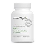 Herbal Magic PB-5 Herbal Diuretic for Anti-Bloating, Water Retention, Constipation & Digestion, Vegetable Capsules Water Pills with Dandelion for Fast and Effective Weight Management