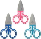 LEIZHAN Cute USB Flash Drive 32GB, 3 Pack Scissors Design Computer Memory Stick USB 2.0 Pendrive for Teachers, Students, Family and Friends