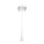 Designers Fountain 1923-WH Riviera Post Lanterns, White