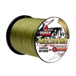 Ashconfish Braided Fishing Line- 8 Strands Super Strong PE Fishing Wire Heavy Tensile for Saltwater & Freshwater Fishing -Abrasion Resistant - Zero Stretch- 100M/109Yards 250LB Army Green