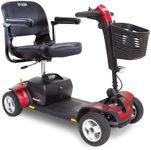 Pride GoGo Sport 4-Wheel Mobility Scooter, 325 lb. Weight Capacity, with 5-Year Extended Warr