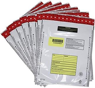 Nadex Tamper Evident Cash and Coin Bank Deposit Bags for Fraud Prevention, 12 x 16, Opaque, 500 Pack