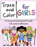 Trace and Color for Girls: A tracin