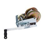 KATSU Heavy Duty Hand Cable Winch, 2000LB 900KG Manual Wire Winch with 10M Steel Wire Rope for Car Boat Trailer Jet Ski Webbing 325932