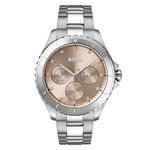 BOSS Analogue Multifunction Quartz Watch for women with Silver Stainless Steel bracelet - 1502444