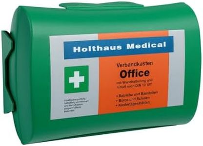 Büro / Office Verbandkasten mit Wandhalterung DIN 13 157