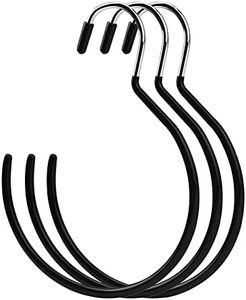 Porte Écharpe, Porte Foulard, Cintre D'Écharpe, Porte Cravate, Support Écharpe, Porte Ceintures, Support Organisateur de Placard Multifonction pour Écharpes, Cravates, Ceintures, Serviette, Châle