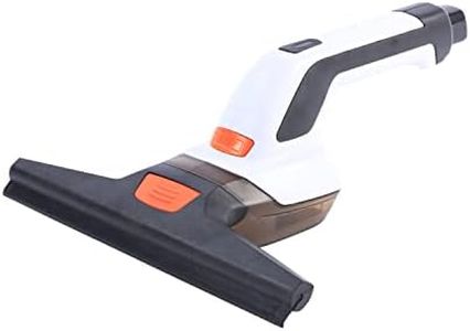 Yard Force Vita Cordless Rechargeable Window Vacuum Ideal for Cleaning Windows, Mirrors, Tiles, Shower Screens - LW V28, Clear
