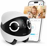 ROLA Mini 2K Pet Camera Robot, Two-Way Talk, Night Vision, Indoor Movable