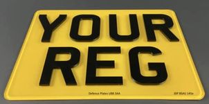 4D Premium Standard Rear Motorbike Number Plate APG - 9x7'' (228x178mm) - 100% MOT Compliant - Customised Road Legal Personalised Registration