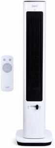 Zeni 2-In-1 Digital Tower Fan & Ceramic Heater | Remote & Manual Control | 228 × 270 × 952mm | 12-Hr Timer | Tip-Over & Overheat Protection for Safety | Built-In Carry Handle | Summer & Winter Use