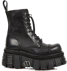 New Rock Combat Boots Unisex Stivali Platform - 36 EU