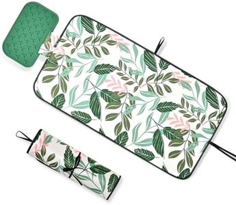 APEXCHASER Ironing Mat, Ironing Pad for Table Top with Iron Rest, Large Iron Mat with 5 Layers of Thickening, Portable Iron Pad with High Temperature Resistant, 31.1 X 16.5 inch, Green