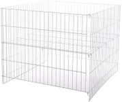 Econoco - Large Storage Bin, Economy Dump Bin, for Commercial or Retail Storage, White Metal Wire