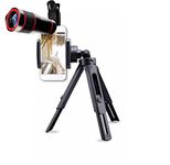 Lapras ( Limited Stock 15 Years Warranty ) 14x Mobile Lens Optical Zoom Mobile Telescopic Telephoto Mobile Lens Kit & Wide Angle Effect for All Mobile Phones