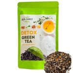 Rlb Choice-Detox Loose Leaves Green Tea-Your Path To Wellness-Purity In Every Sip, Better Digestion, Boost Immunity, Skin Glow,80 Grams