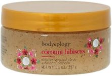 Bodycology Coconut Hibiscus Exfoliating Sugar Scrub For Women 10.5 oz Scrub