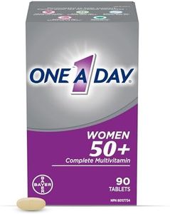 One A Day Multivitamin For Women 50 Plus - Daily Vitamins For Women With Vitamin A, B6, B12, C, D, E, Biotin, Calcium, Magnesium & Zinc, Helps Support Immune Function, Bone Health And More, 90 Tablets