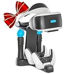 Skywin VR Charging Stand - PSVR Charging Stand to Showcase, Display, and Charge your PS5 VR (PS5 Controller)