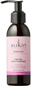 SUKIN SENSITIVE FACIAL MOISTURISER 125ML - hydrating, nourishing, smoothing Cream with Shea Butter, for SENSITIVE SKIN TYPES