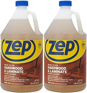 Zep Hardwood and Laminate Floor Cleaner - 1 Gallon (Pack of 2) ECZUHLF1282 - Cleans Spots, Stains, and Scuffs while Restoring Shine on Hardwood, Laminate, Cabinet Doors, Crown Molding, and MORE