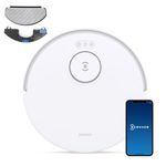 ECOVACS DEEBOT N20 Robot Vacuum Cleaner with Mop, 8000Pa, Anti-Tangle Technology, 300 minutes runtime, 20mm Threshold Climbing, TrueMapping Intelligent Path Planning (DEEBOT N20)