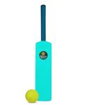 CROWN CULT Kids Cricket Foam Bat Blue (Blue)