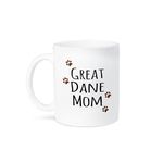 3dRose 154128_2 Dane Dog Mom Mug, 15 oz, Ceramic