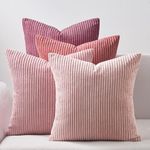 Topfinel Pink Throw Pillow Covers 1