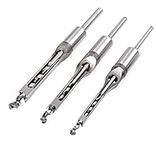 Meichoon 3 Pcs Mortise Chisel & Bit