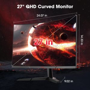 KOORUI 27" QHD Gaming Monitor – 2560x1440 Display