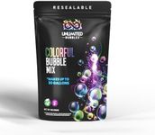 Bubble Solution Concentrate Powder - Makes Over 30 Gallons of Non Toxic Bubbles; Great As Bubble Solution for Machines, Guns, Devices Or Bubbles for Kids Refill Wands