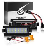 TECTICO LED Rear Number Plate Bulb SMD Bright White License Plate Lights for Hyun-dai I30 CW GD 5D Hatchback/Elantra GT, Ki-a Pro Ceed, 2 Lamps