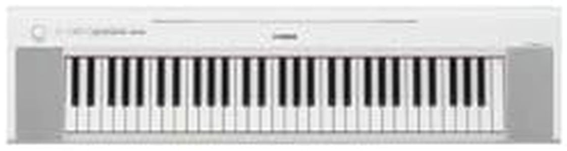 Yamaha NP-15 Piaggero Digital Keyboard with 61 Touch Sensitive Keys and 15 Instrumental Voices, Lightweight and Portable
