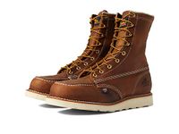 Thorogood Men's American Heritage Wedge Safety Toe Work Boot, Brown, 11 D US