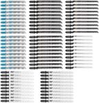 WOODSTARTER T-Shank General-Purpose Jig Saw Blade Set, 80-Piece