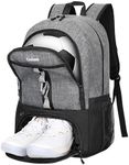Goloni Youth Soccer Bag,Basketball Bag with Ball Compartment & Shoe Compartment,Backpack for Football Volleyball Basketball
