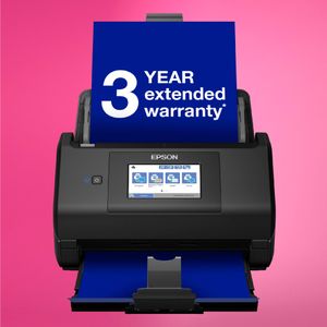 Epson WorkForce ES-580W Wireless Document Scanner – High-Speed Duplex